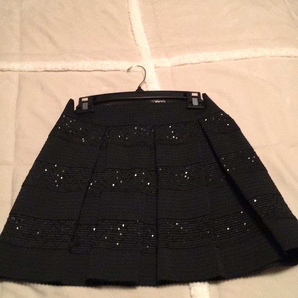 Black shimmery shirt! Perfect for a night out!